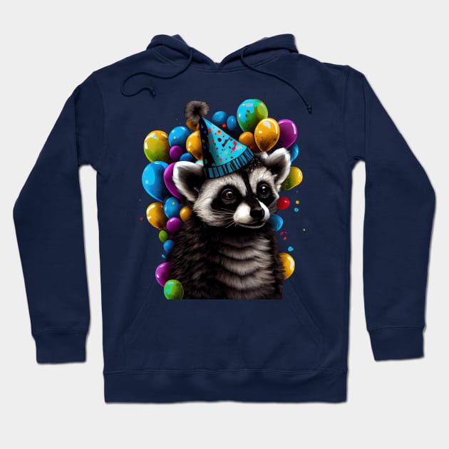 Rocco the Party Animal Hoodie by CosmicScare10